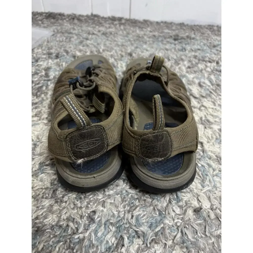 Keen Shoes Mens 10 Newport H2 Open Toe Daytone Sandals Leather Caged Toggle